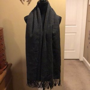 Lambswool Oblong Fringed Scarf